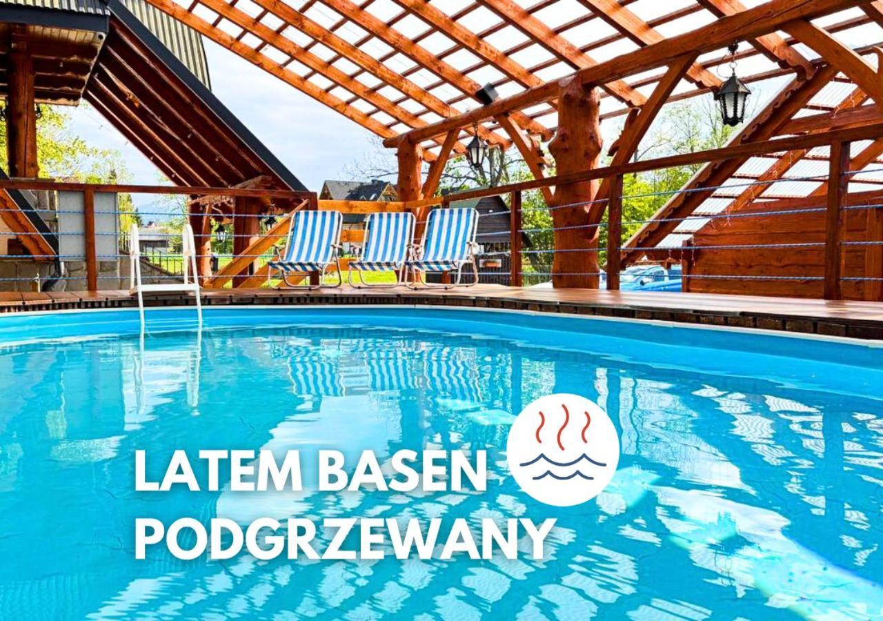 Dw Pod Jaworami - Jacuzzi, Sauna Na Wylacznosc, Latem Basen Podgrzewany Bialka Tatrzanska Buitenkant foto